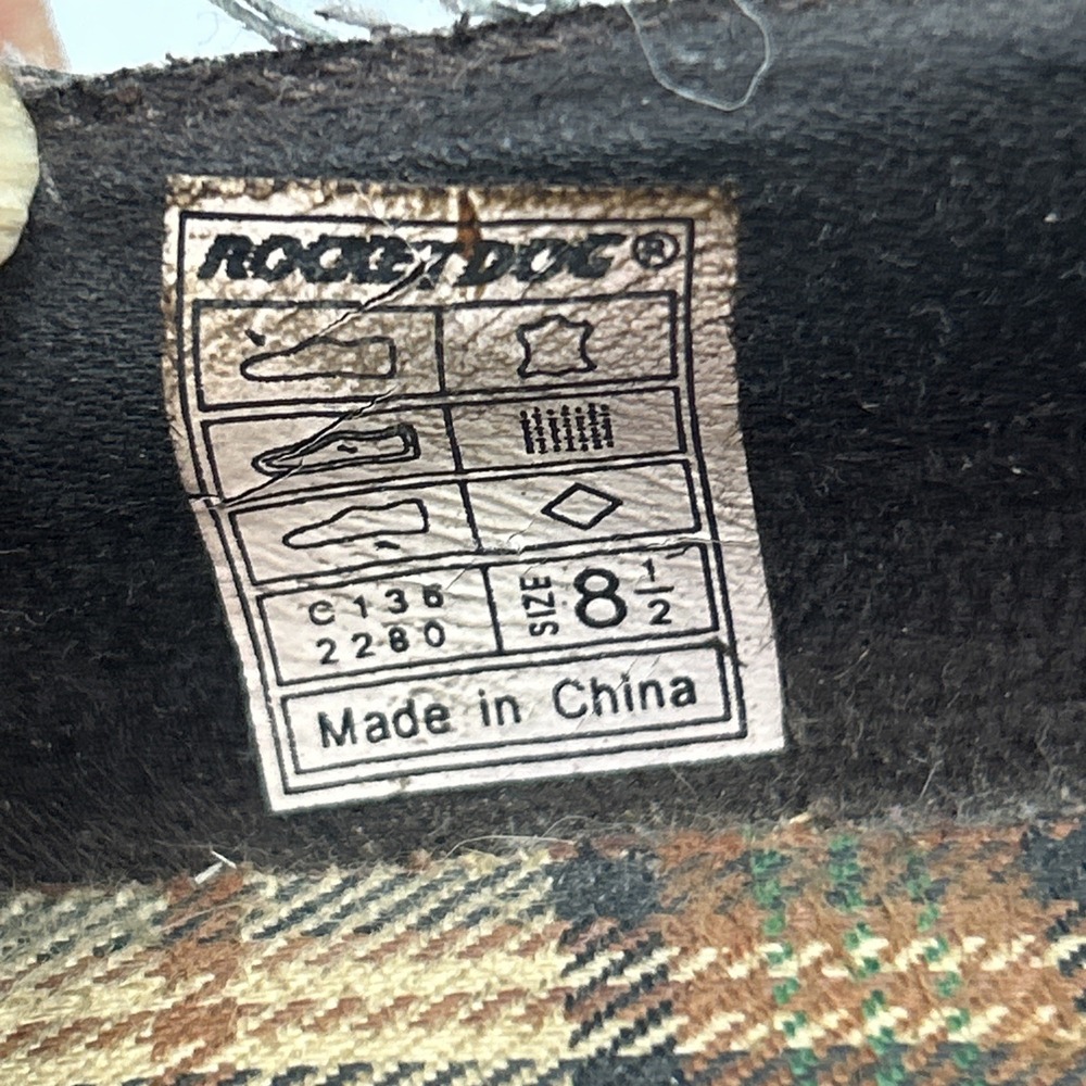 Rocket Dog Y2K Brown Suede Slip On Shoes 8.5 Whimsygoth Preppy Downtown Chic - Picture 7 of 14